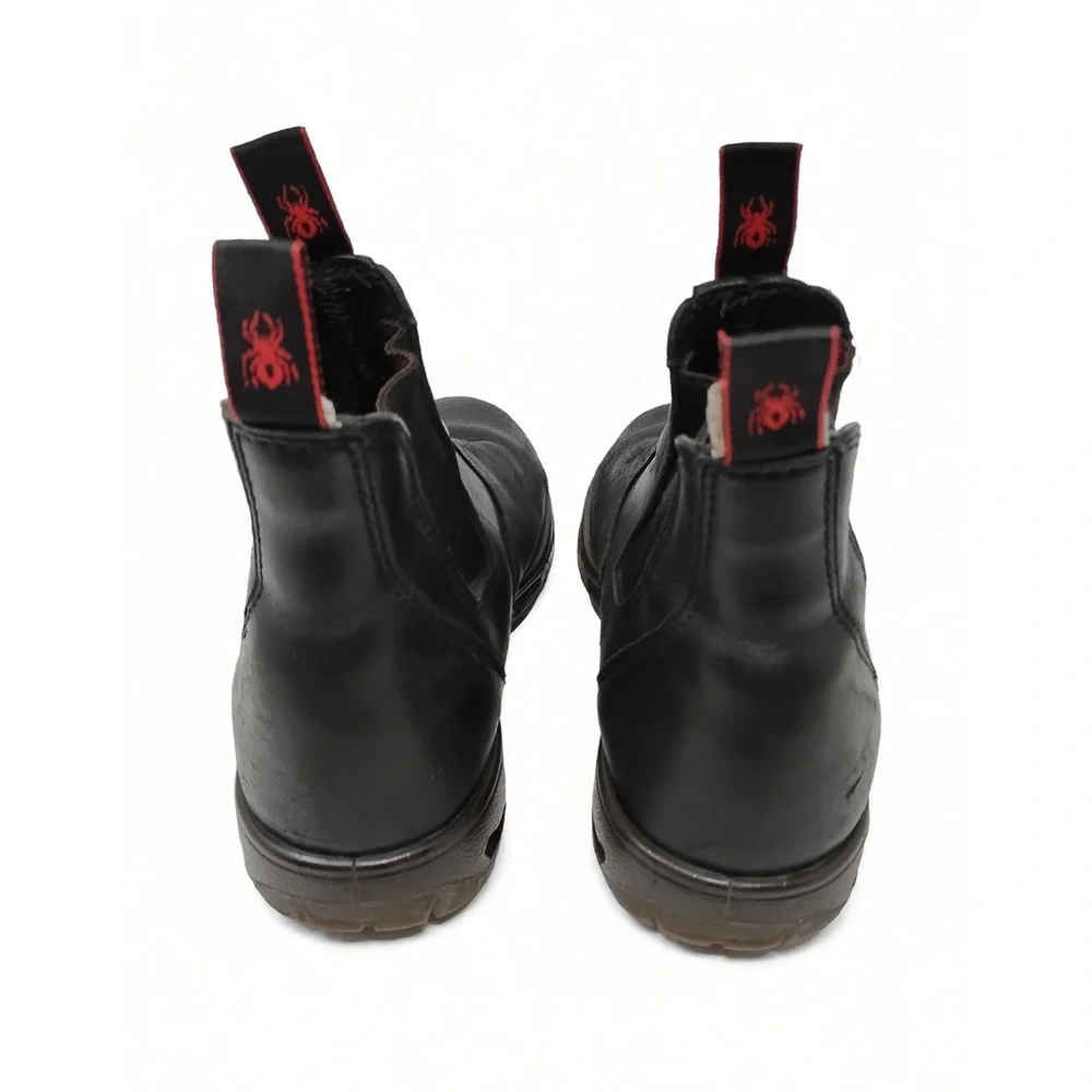 Redback Easy Escape Boots Men Size 8 Leather Chelsea Slip-On Workwear Industrial